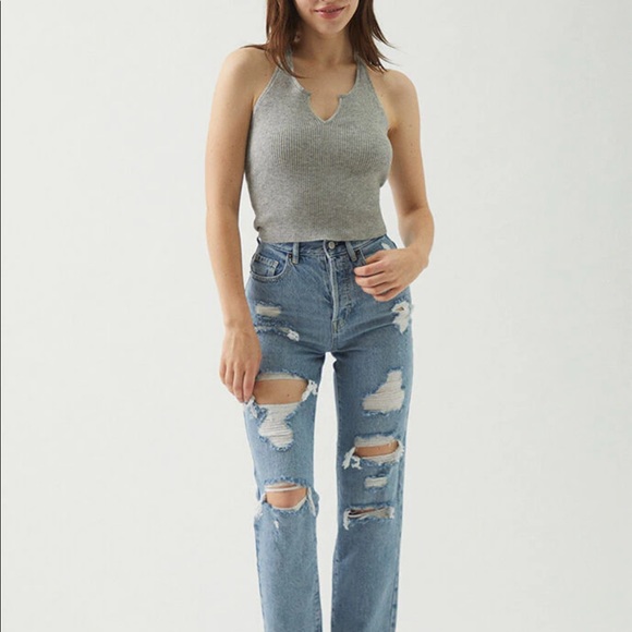 LA hearts halter top - Picture 3 of 9